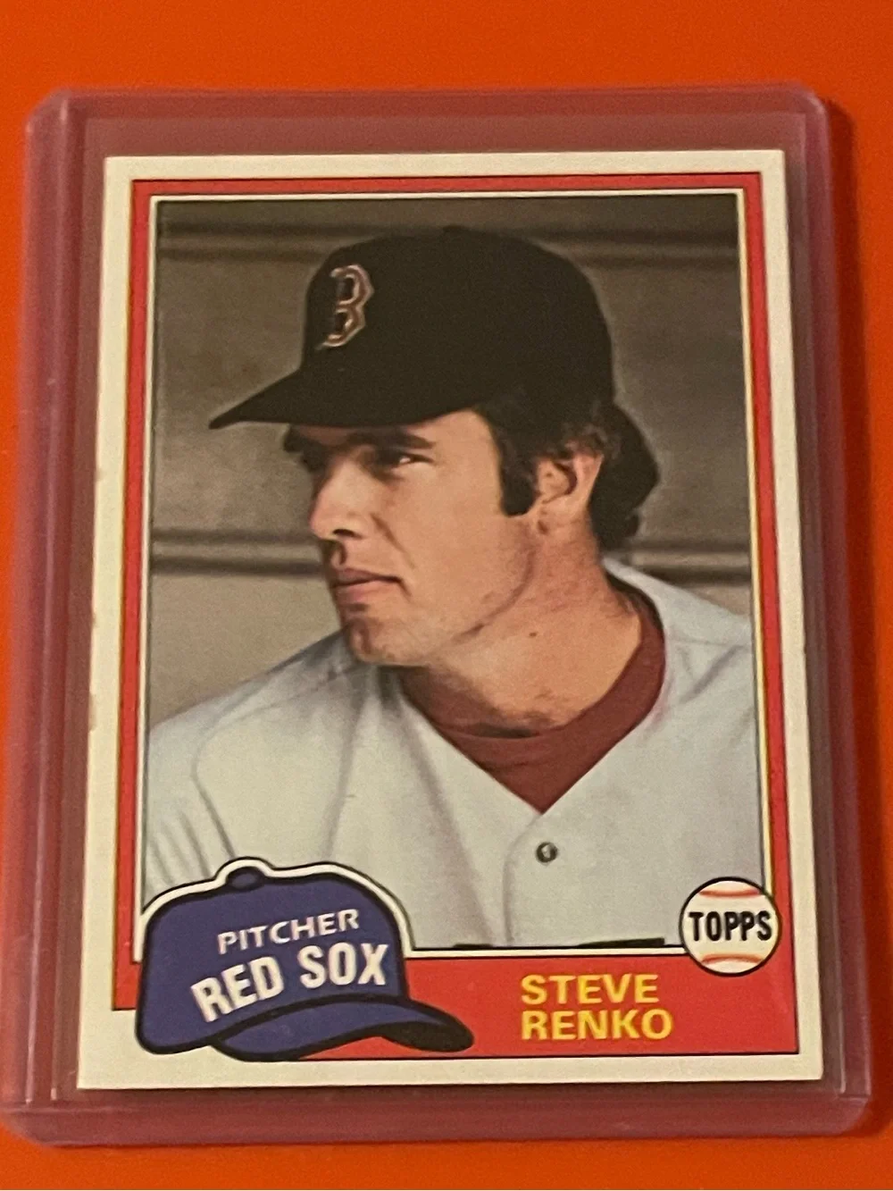 Steve Renko #63 1981 Topps Baseball Trading Card